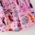 ERAS GLITTER PINK BUTTON-UP SHORTY PJ SET