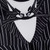 Pumpkin King Pinstripes Twirl Dress