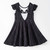 Pumpkin King Pinstripes Twirl Dress