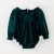 Mistletoe Manor Velvet Bubble Romper