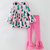 Pink Pine Parade Ruffle Set