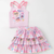 Girls Just Wanna Have Fun Tiered Skort Set