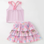 Girls Just Wanna Have Fun Tiered Skort Set