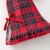 Tartan Bow Ruffle Flare Pant Set