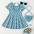 Blue Polka Dot Dress