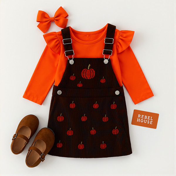 Pumpkin Patch Princess Dress