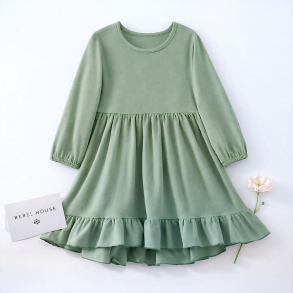 Sage Sweetie Dress