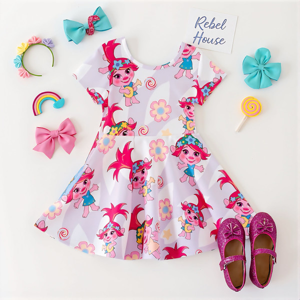 MTO • Poppy Power Dress