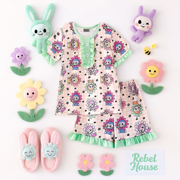MTO • Labubu in Bloom Pajamas