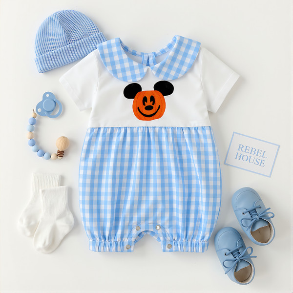 Blueberry Boo Shortall
