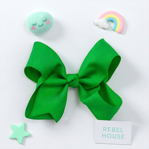 Go Green Girl Bow