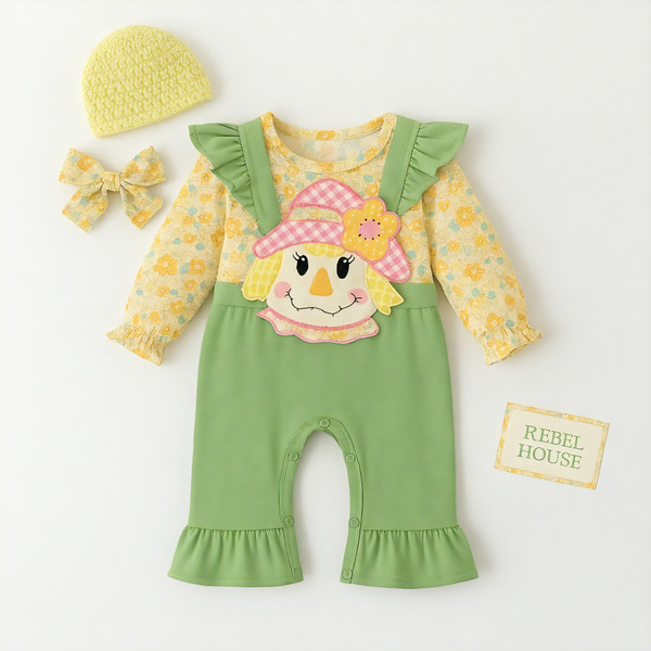 Scarecrow Snuggle Romper