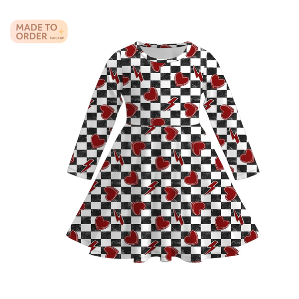 SSD • Heartbreaker Check Dress