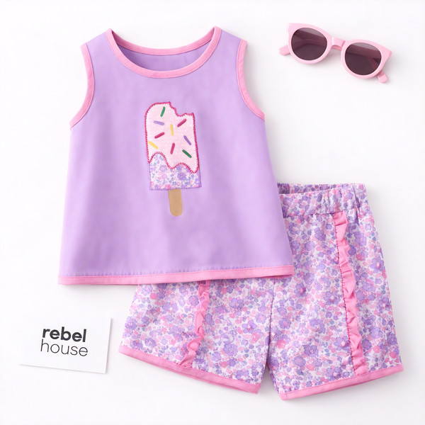 Sprinkle Pop Short Set