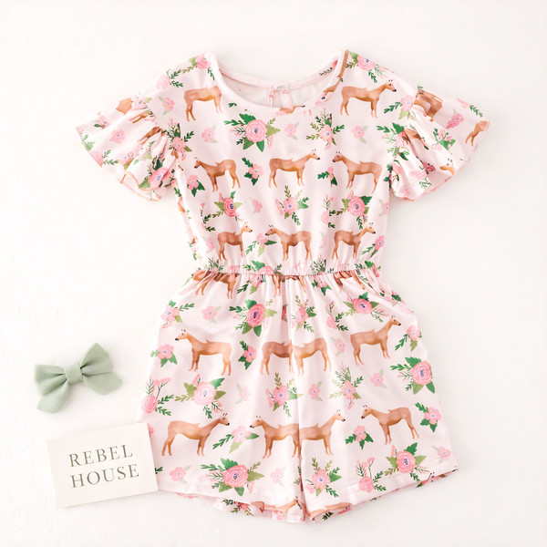Petals & Fawns Romper