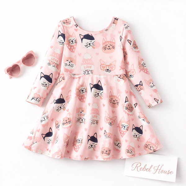 Meow & Forever Dress