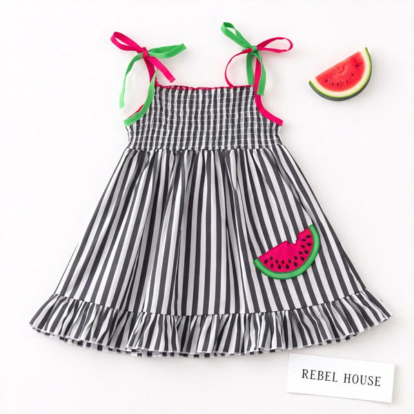 Melon Mood Stripe Dress