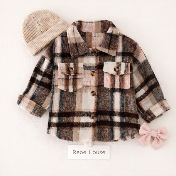 Blush Timber Shacket