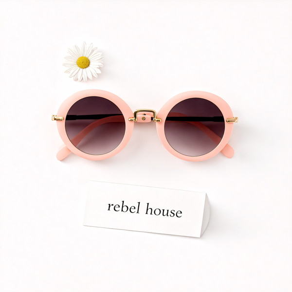 Mini Muse Sunglasses – Peach