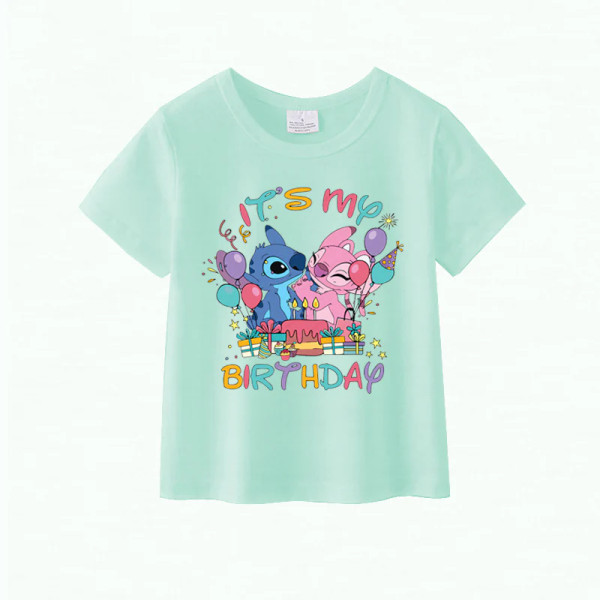 Stitch & Angel Birthday Party Tee