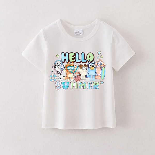 Bluey Hello Summer Tee