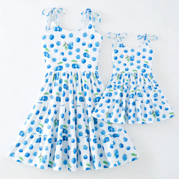 Blueberry Bliss Tiered Maxi & Mini
