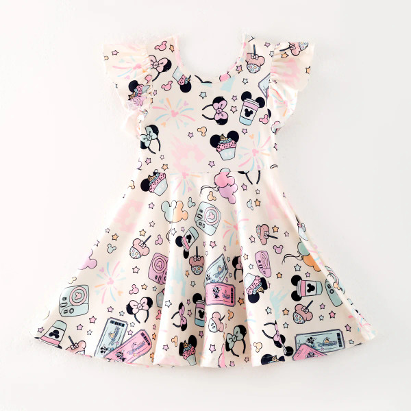 Happiest Day Flutter Dress