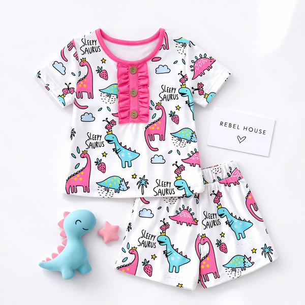 Sleepy Saurus PJ Set