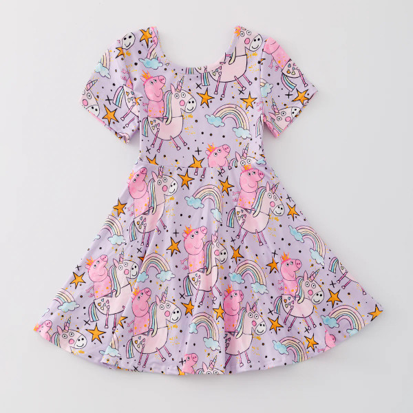 Peppa’s Unicorn Skater Dress