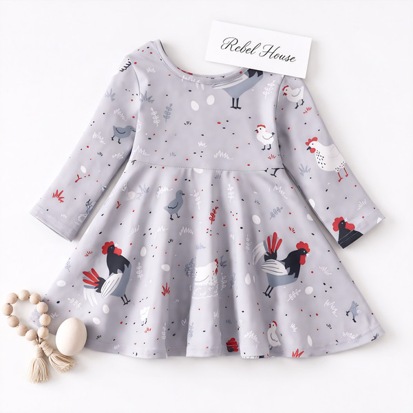 Farm Fresh Twirl Dress