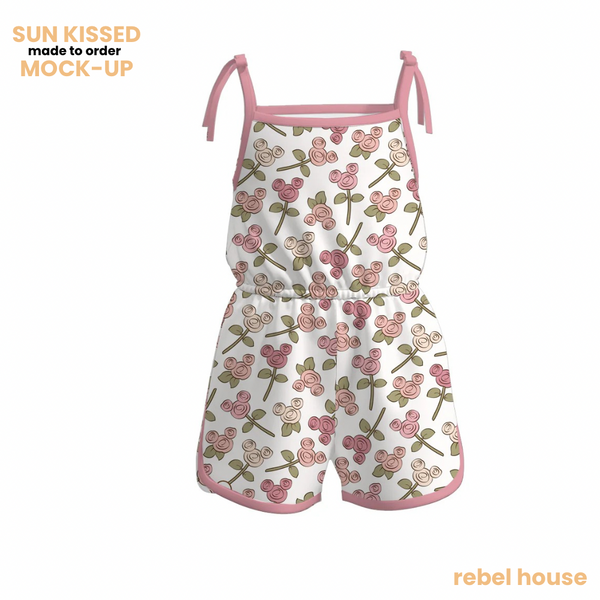 SK Rose Garden Romper