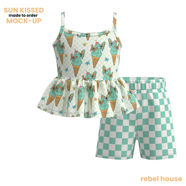 SK Minty Butterfly Scoop Set