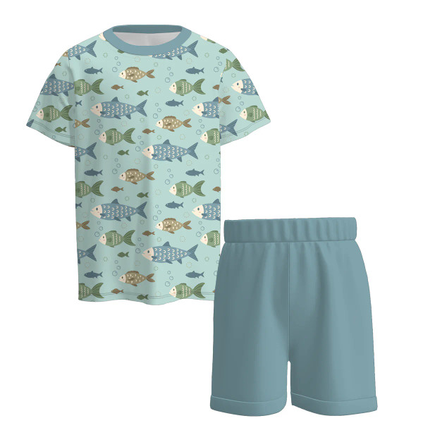 Betta Blue Pajama Set