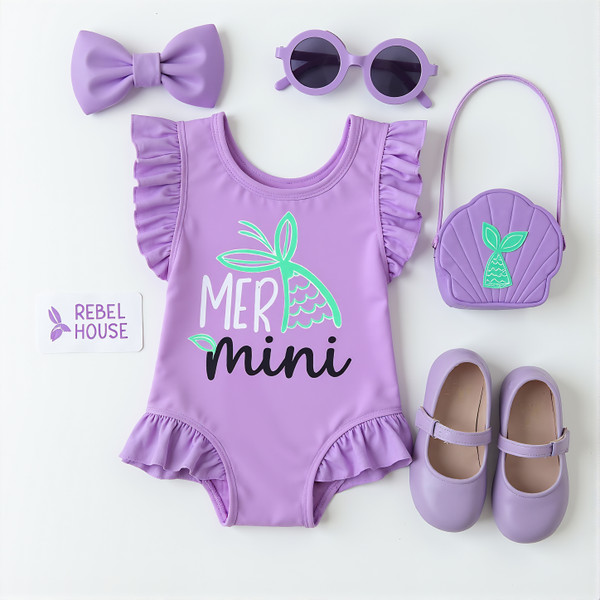 Mini Mermaid Magic Swimsuit