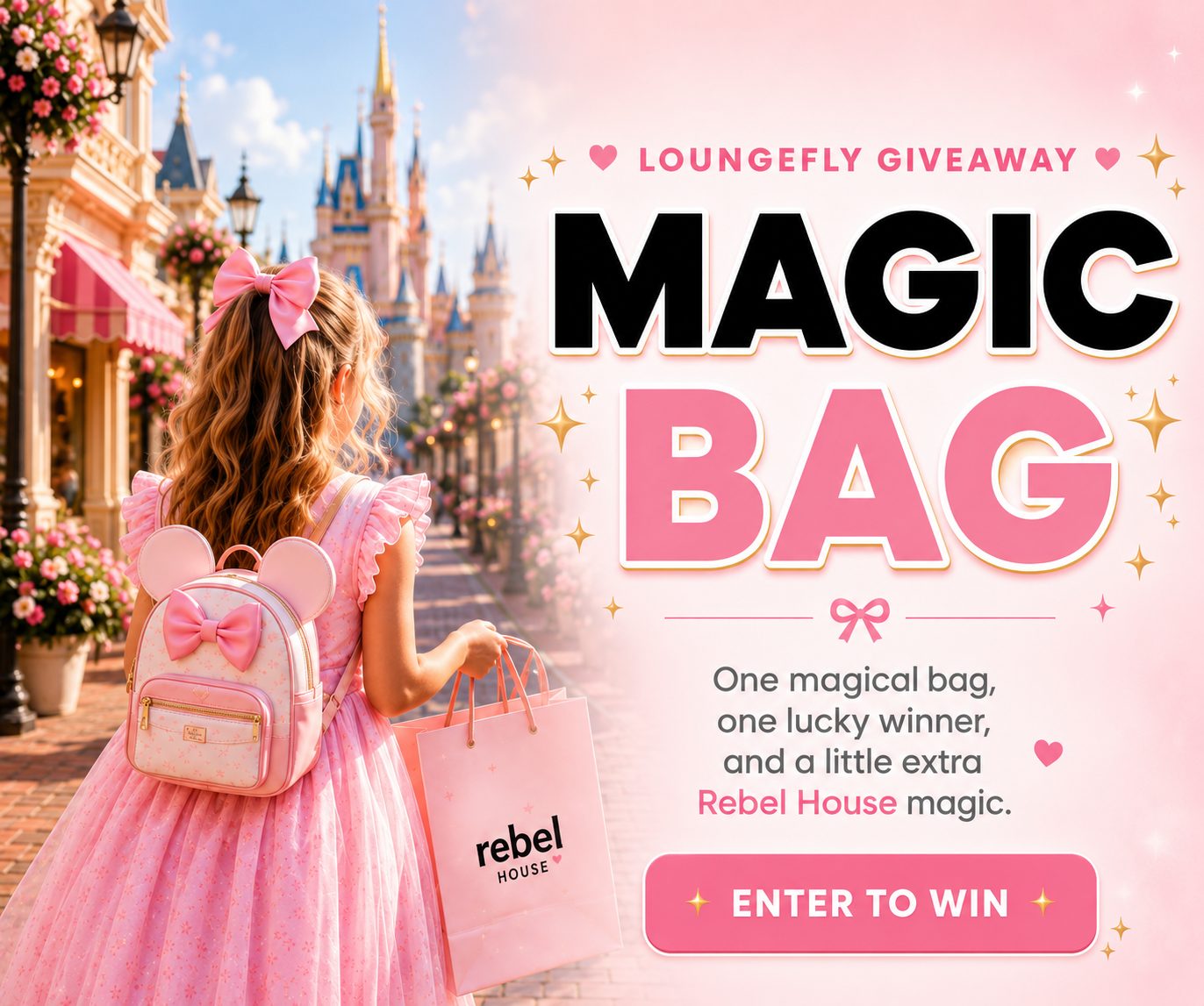 Magic Bag Loungefly giveaway from Rebel House