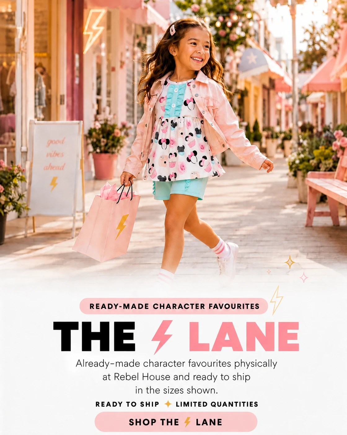 Shop The Lane ready-made character favourites physically at Rebel House