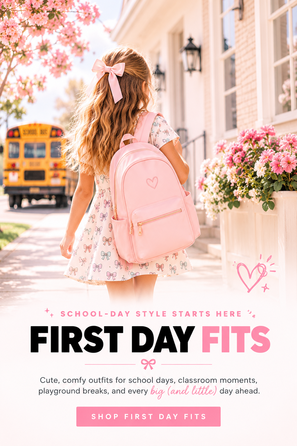 Shop the Rebel House First Day Fits school clothing collection