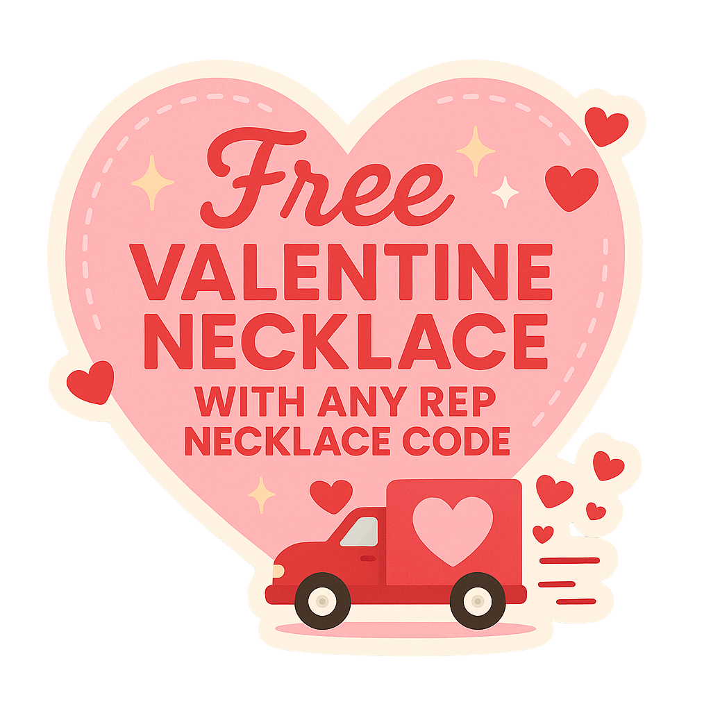 Free Valentine Necklace promo