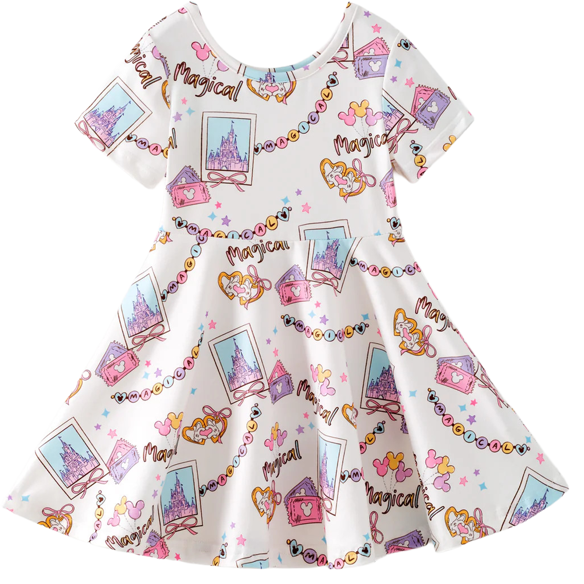 MAGIC KINGDOM ICON TWIRL DRESS