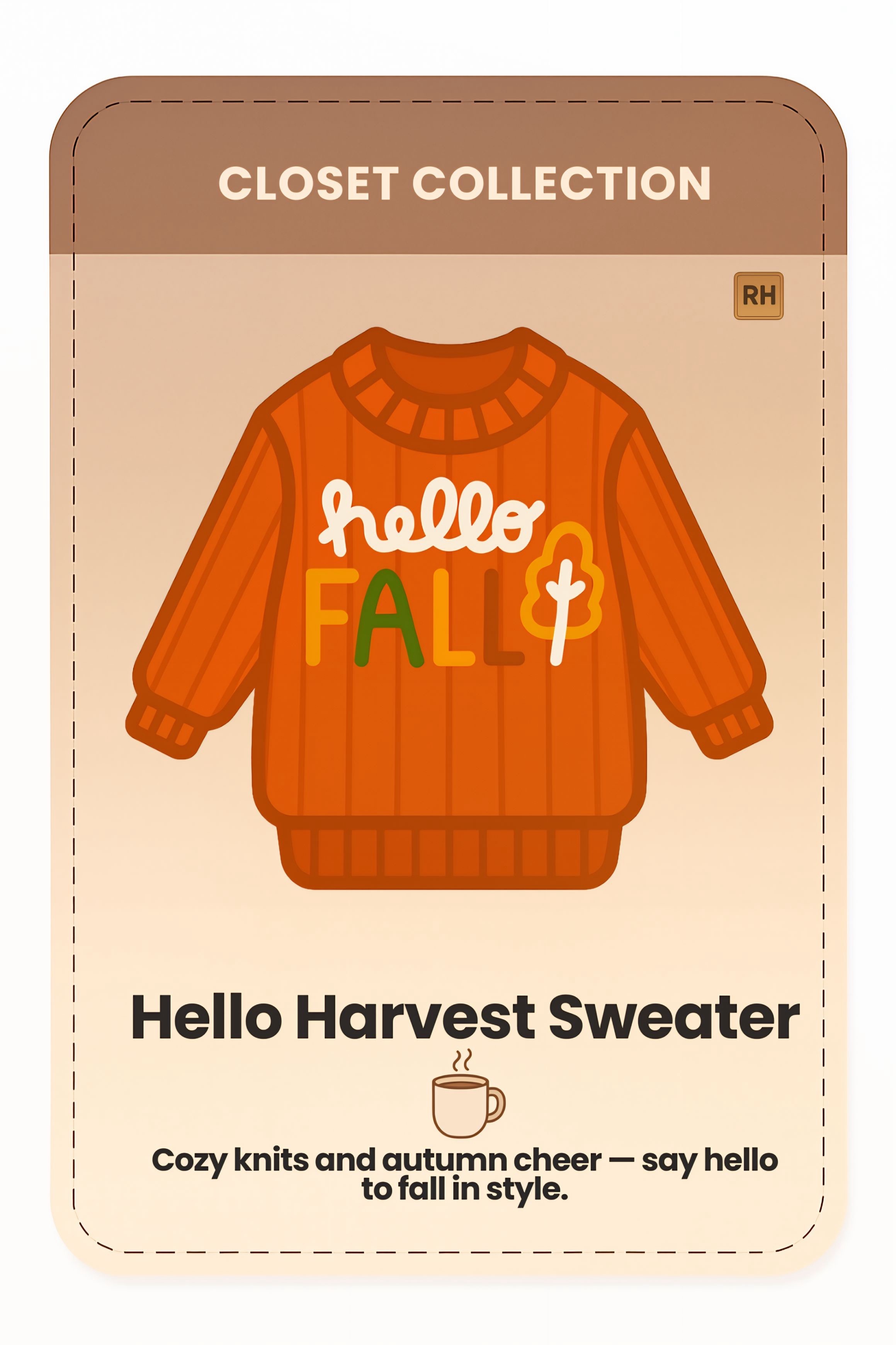 Hello Harvest Sweater