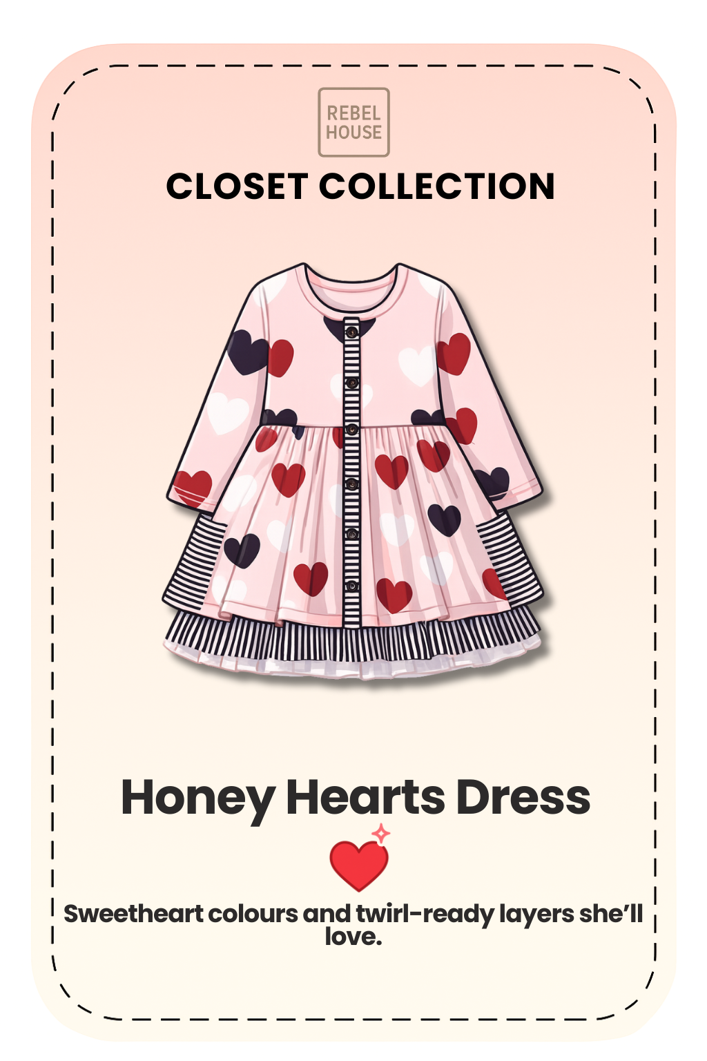 Honey Hearts Dress