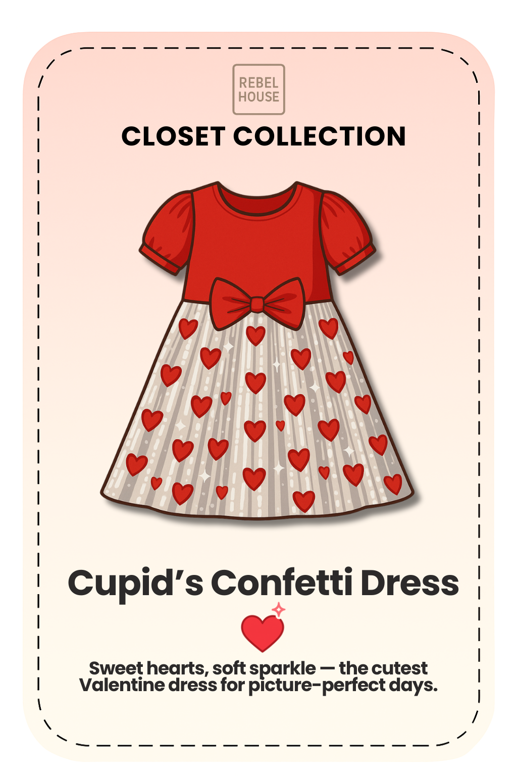 Cupid’s Confetti Dress