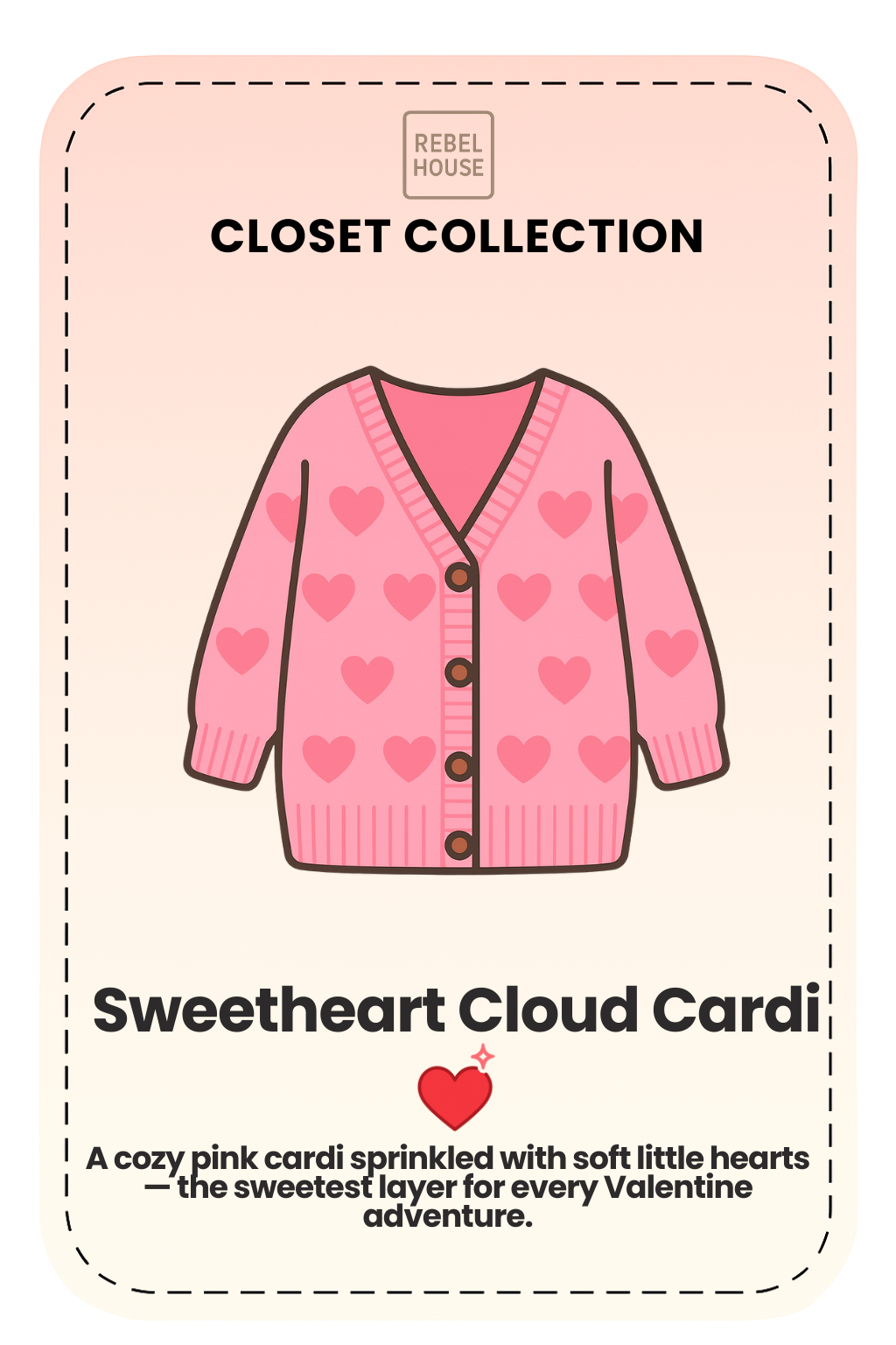 Sweetheart Cloud Cardi