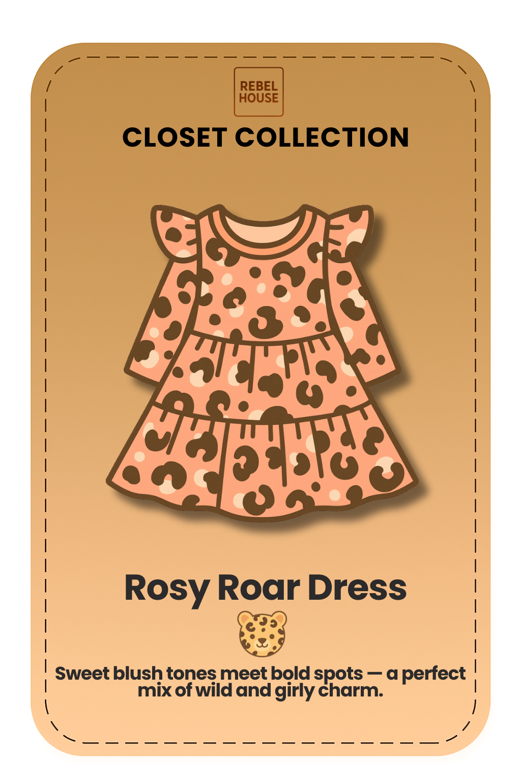 Rosy Roar Dress