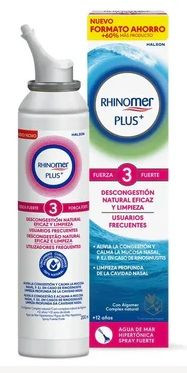 RHINOMER PLUS USUARIOS FRECUENTES FUERZA 3 FUERTE  1 SPRAY 200 ML