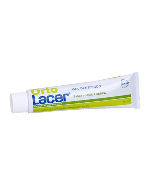 Gel dentífrico lima fresca 75 mL ortolacer
