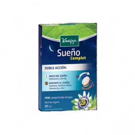 Kneipp sueño complet 30 comprimidos
