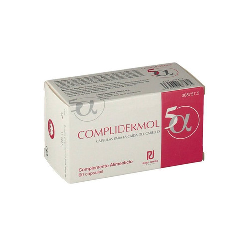 Complidermol 5 alfa. envase de 60 cápsulas