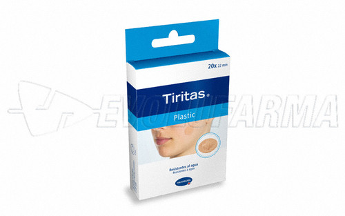 Hartmann tiritas plastic 14 UDS. de 19 x 72 mm.