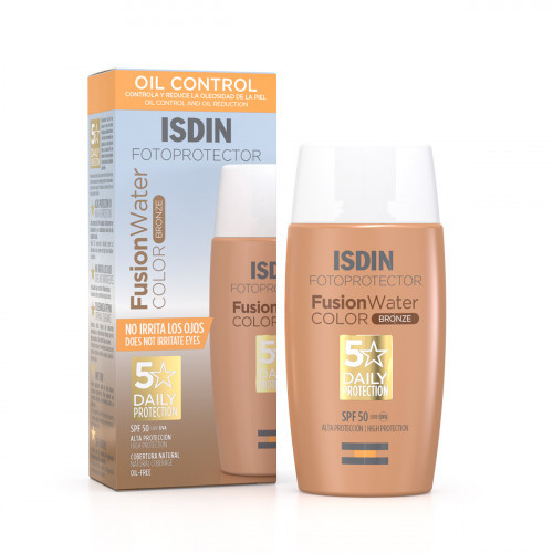 Isdin fotoprotector fusión water color bronze SPF50+ 50 mL